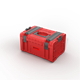 Skrzynka narzędziowa Qbrick System PRO 2.0 TOOLBOX PROFI RED Ultra HD