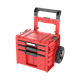 Skrzynia z szufladami Qbrick System PRO CART 2.0 PLUS DRAWER 3 Red Ultra HD Custom