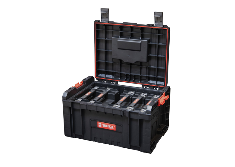 Skrzynka z wyjmowanymi organizerami Qbrick System PRO TOOLBOX + 5x TWO ORGANIZER MULTI