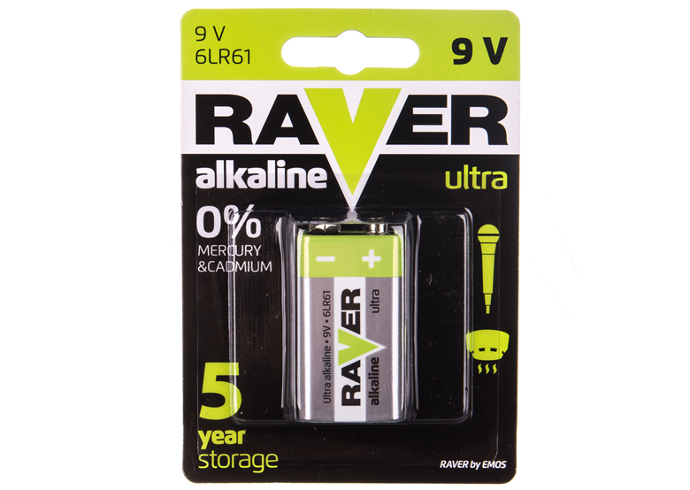 Bateria alkaliczna 1szt. Raver B7951