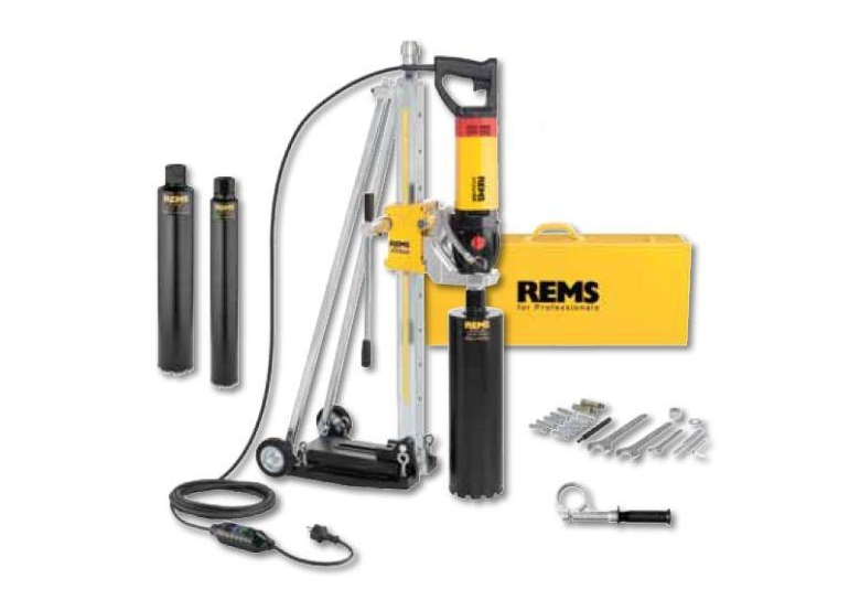 Wiertnica diamentowa ze statywem Rems Picus SR Set 62-82-132 Titan