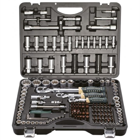 Klucze nasadowe 1/2", 3/8", 1/4", zestaw 150 elementów Rockforce RF-41501-5