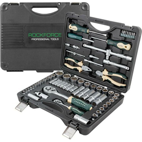 Klucze nasadowe 1/2", 1/4", zestaw 69 elementów Rockforce RF-4603-5