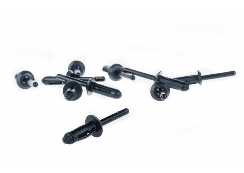Zestaw nitów plastikowych 6,6x17,2mm (10szt) Rooks 06.0014