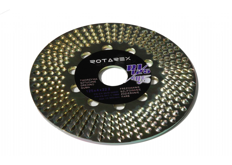 Dysk tarnikowy prosty premium R1/125 PLUS Rotarex R1/125 PLUS