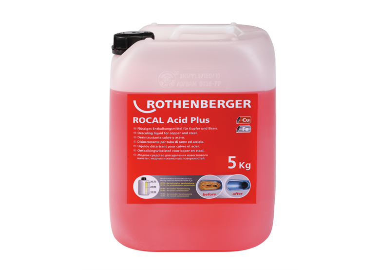 Chemia do odkamieniania ROCAL Acid Plus 5kg Rothenberger 61105