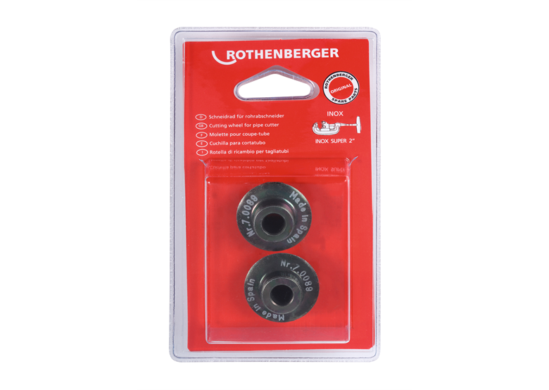 Kółko tnące do INOX SUPER 2", 2szt. Rothenberger 70089D