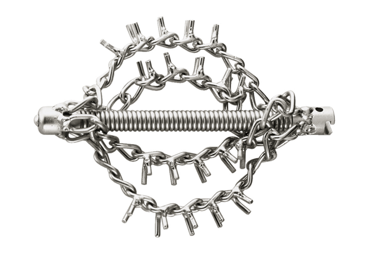 Głowica łańcuchowa, 4 łańcuchy z kolcami 22mm Rothenberger 72299