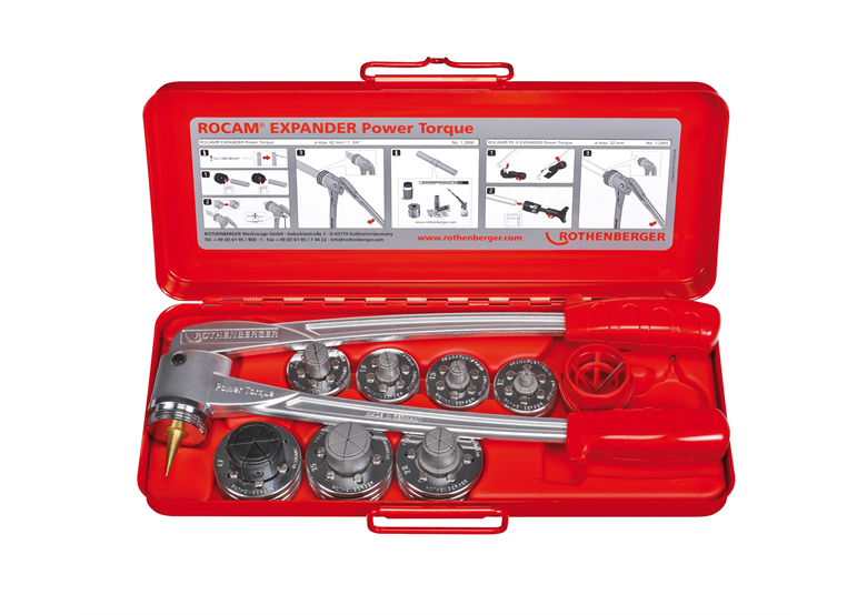 Ekspander do rur 1.1/8" Rothenberger ROCAM EXPANDER Power Torque Set