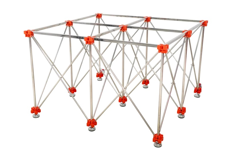 Składany stół roboczy 120x120 cm Rubi 28918