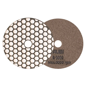 Nakładka do polerowania na sucho 100mm, gradacja 3000 Rubi 62976