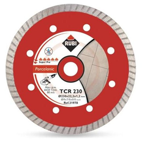 Tarcza diamentowa turbo NA SUCHO 1,2mm Rubi TCR 115