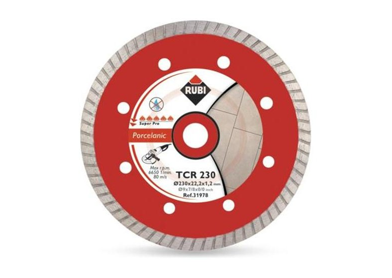 Tarcza diamentowa turbo do cięcia na sucho 125mm Rubi TCR 125