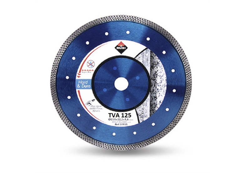 Tarcza diamentowa 125mm Rubi TVA 125 SUPERPRO