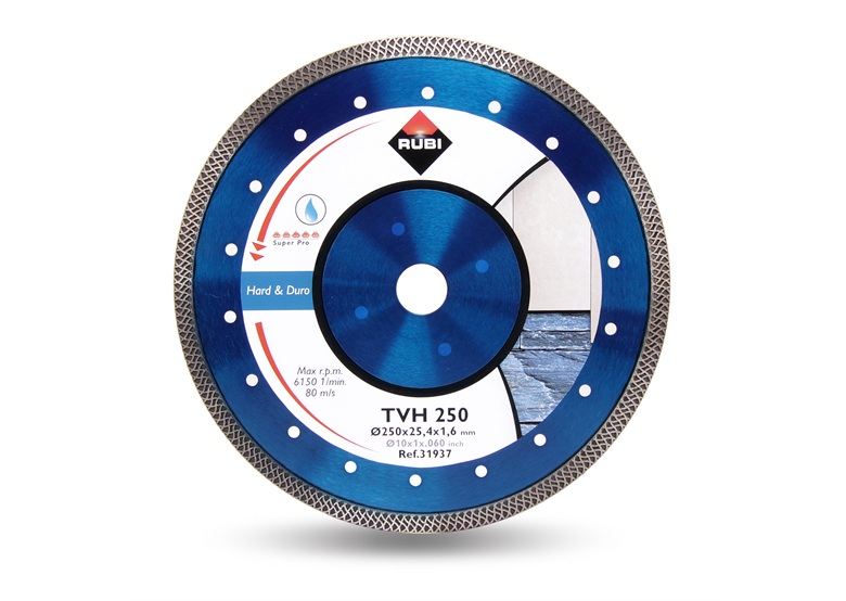 Tarcza diamentowa 250mm Rubi TVH 250 SUPERPRO