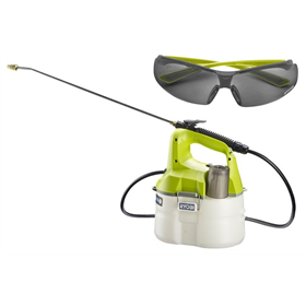 Opryskiwacz Ryobi ONE+ OWS1880 + Przyciemniane okulary ochronne Ryobi RSGT02
