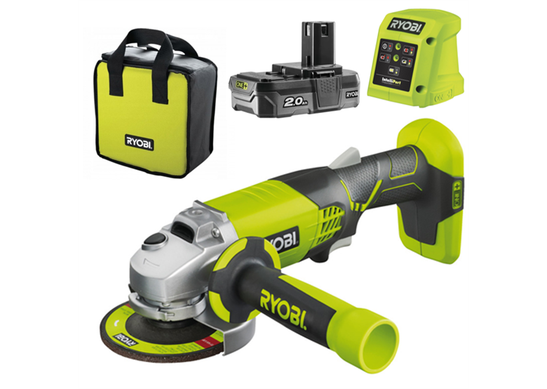 Szlifierka kątowa Ryobi ONE+ R18AG-120S 1x2,0Ah