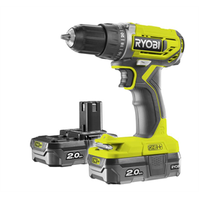 Wiertarko-wkrętarka Ryobi ONE+ R18DD2-220S 2x2,0Ah