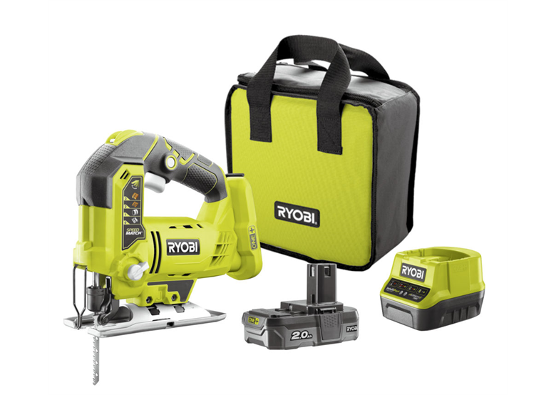 Wyrzynarka Ryobi ONE+ R18JS-120S 1x2,0Ah