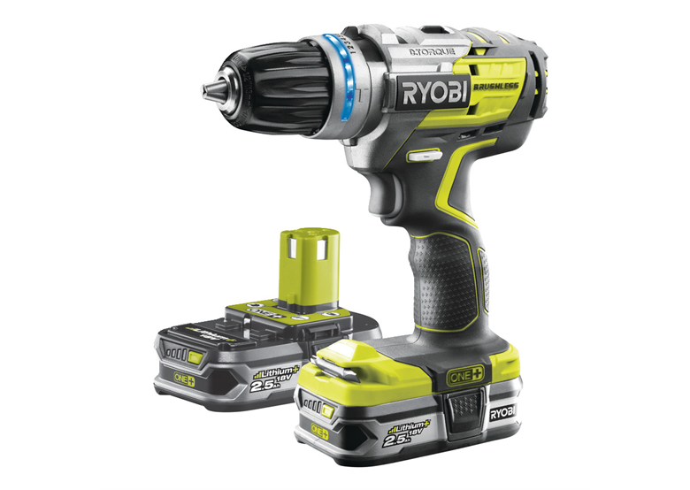 Wiertarko-wkrętarka udarowa Ryobi ONE+ R18PDBL-225S