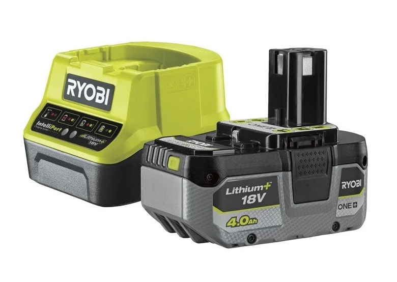 Zestaw startowy 18V: Akumulator 1x4,0Ah RB18L40 + ładowarka RC18120 Ryobi ONE+ RC18120-140X
