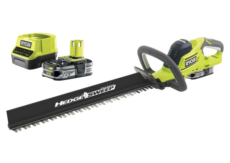 Nożyce do żywopłotu hybrydowe Ryobi ONE+ RHT1850H25HS 1x2,5Ah