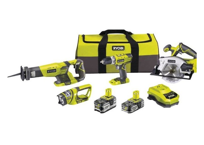 Zestaw narzędzi COMBO  KIT  18V Ryobi ONE+ RK184