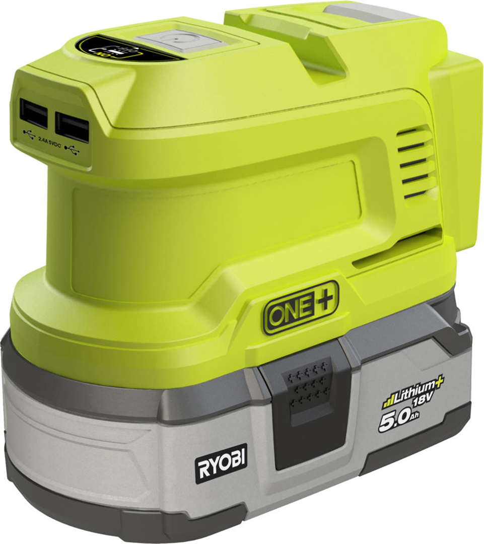 Przetwornica 18V do urządzeń 230V Ryobi ONE+ RY18BI150A-0 | Narzedzia.pl