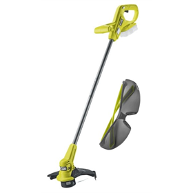 Podkaszarka akumulatorowa Ryobi ONE+ RY18LT23A-0 + Przyciemniane okulary ochronne Ryobi RSGT02