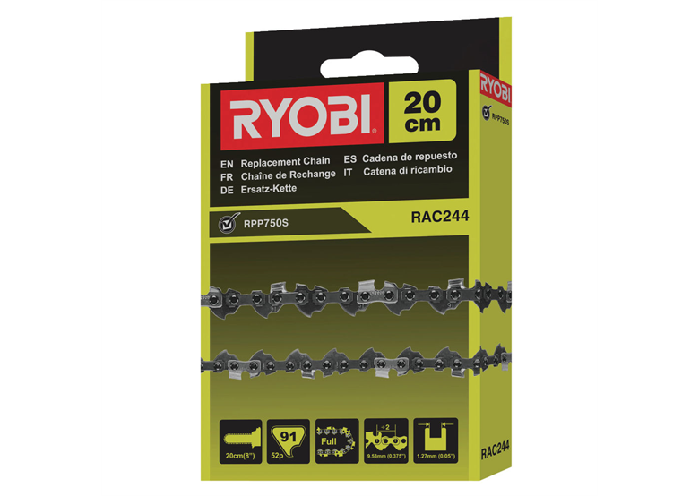 Łańcuch 20cm do RPP750S Ryobi RAC244