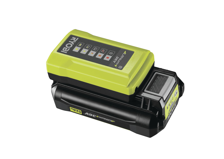 Zestaw: ładowarka i akumulator 36V 2.0Ah Ryobi RY36BC17A-120