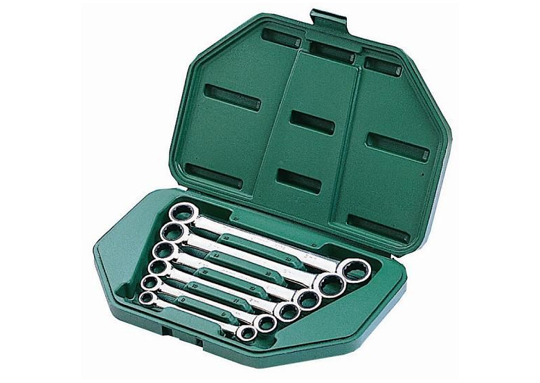 Zestaw 6 kluczy oczkowych dwustronnych z grzechotką Gearwrench Sata ST09025SJ