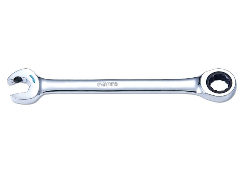 Klucz płasko-oczkowy z podwójną grzechotką 11mm Sata ST43607