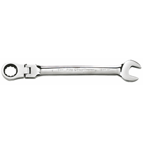 Klucz płasko-oczkowy łamany z grzechotką 8mm Sata ST46421