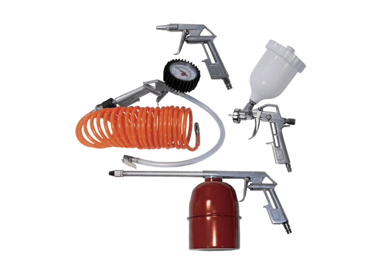 Zestaw osprzętu pneumatycznego 5szt. Scheppach SCH3906101704