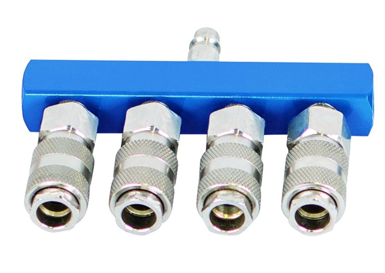 Rozdzielacz pneumatyczny 4-drożny Scheppach SCH7906100725