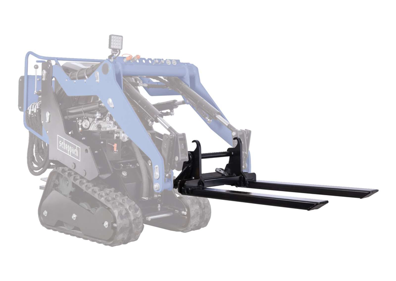 Widły do palet do miniładowarki MKL730 Scheppach SCH7915400702