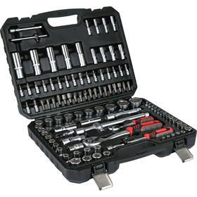 Klucze nasadowe 1/4" 1/2", 110 elementów Schmith SCH01Z01110