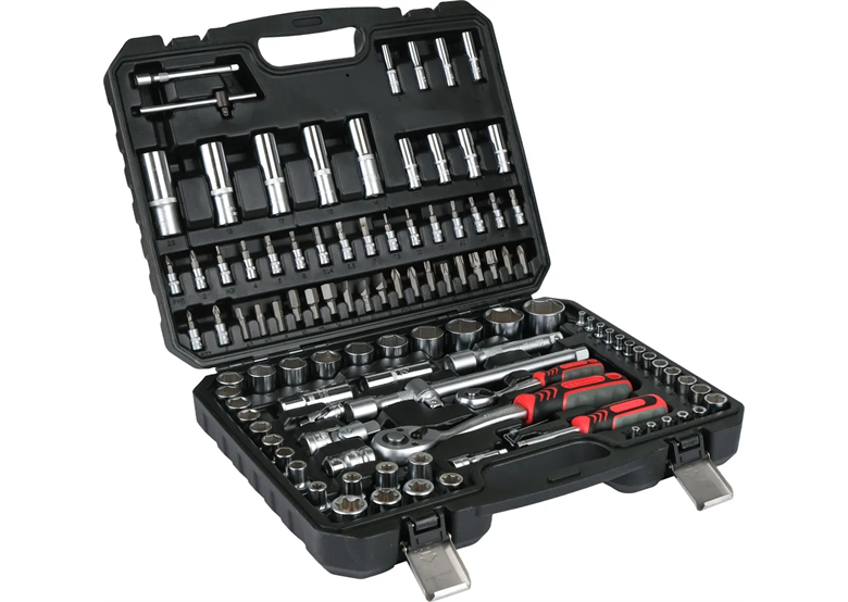 Klucze nasadowe 1/4" 1/2", 110 elementów Schmith SCH01Z01110