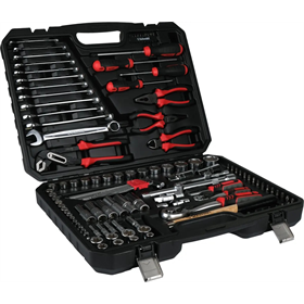 Zestaw narzędzi 1/4" 1/2", 122 elementów Schmith SCH01Z01122