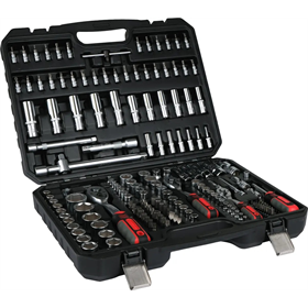 Klucze nasadowe 1/4" 3/8"  1/2", 182 elementów Schmith SCH01Z01182