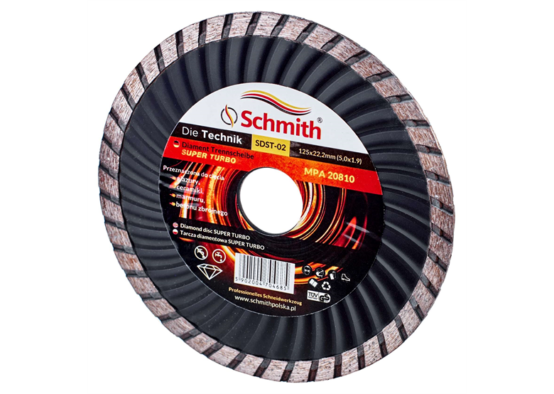 Tarcza diamentowa super turbo 115mm Schmith SDST-01