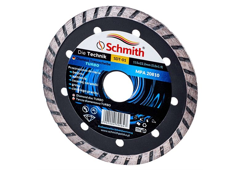 Tarcza diamentowa turbo 230mm Schmith SDT-03