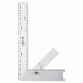 Kątownik aluminiowy z kątomierzem 500 mm Schmith SKAL-500B