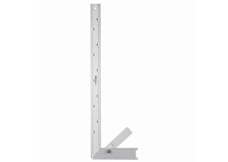 Kątownik aluminiowy z kątomierzem 600 mm Schmith SKAL-600B