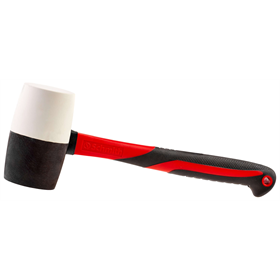 Młotek gumowy z trzonkiem fiberglass 450g Schmith SMGF-450