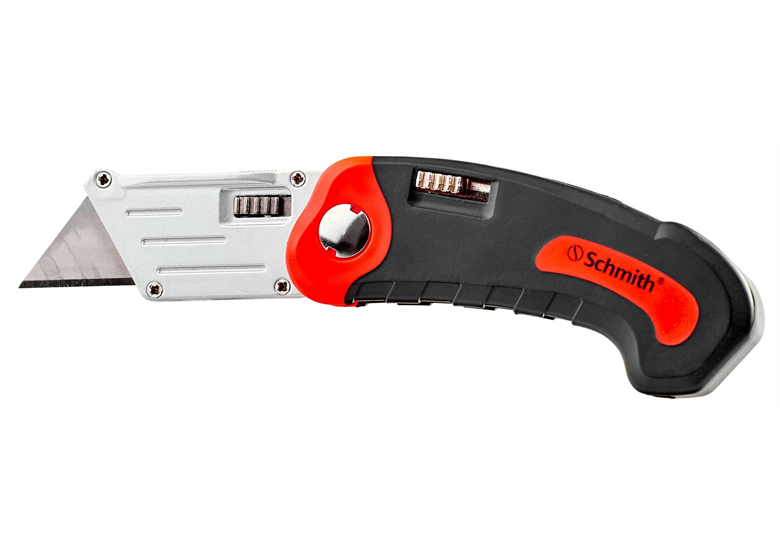 Nóż ręczny z ostrzem trapezowym Schmith SNR-08