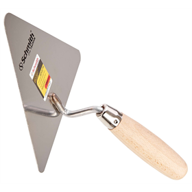 Kielnia trójkątna nierdzewna 200mm Schmith SPK10-200