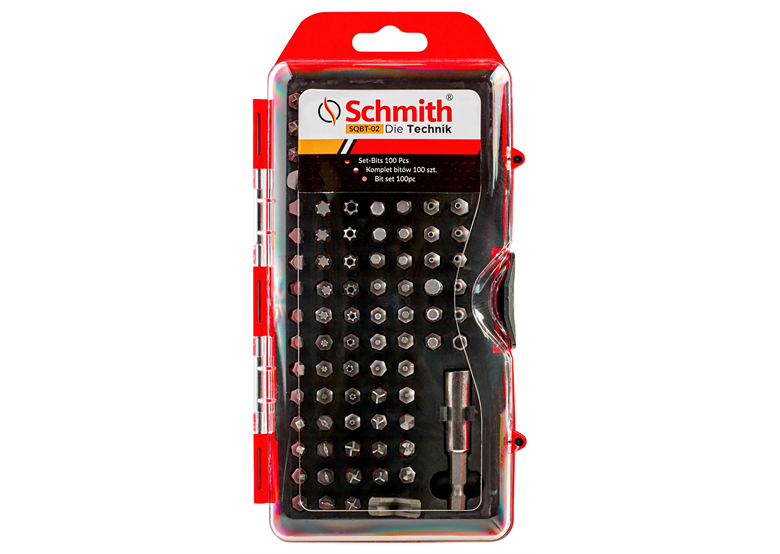 Zestaw bitów 100szt. Schmith SQBT-02
