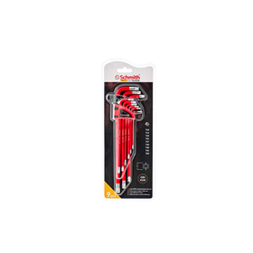 Zestaw kluczy długich TORX 9szt. Schmith SQKT-2